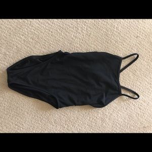 Jolyn black one piece swimsuit size 26